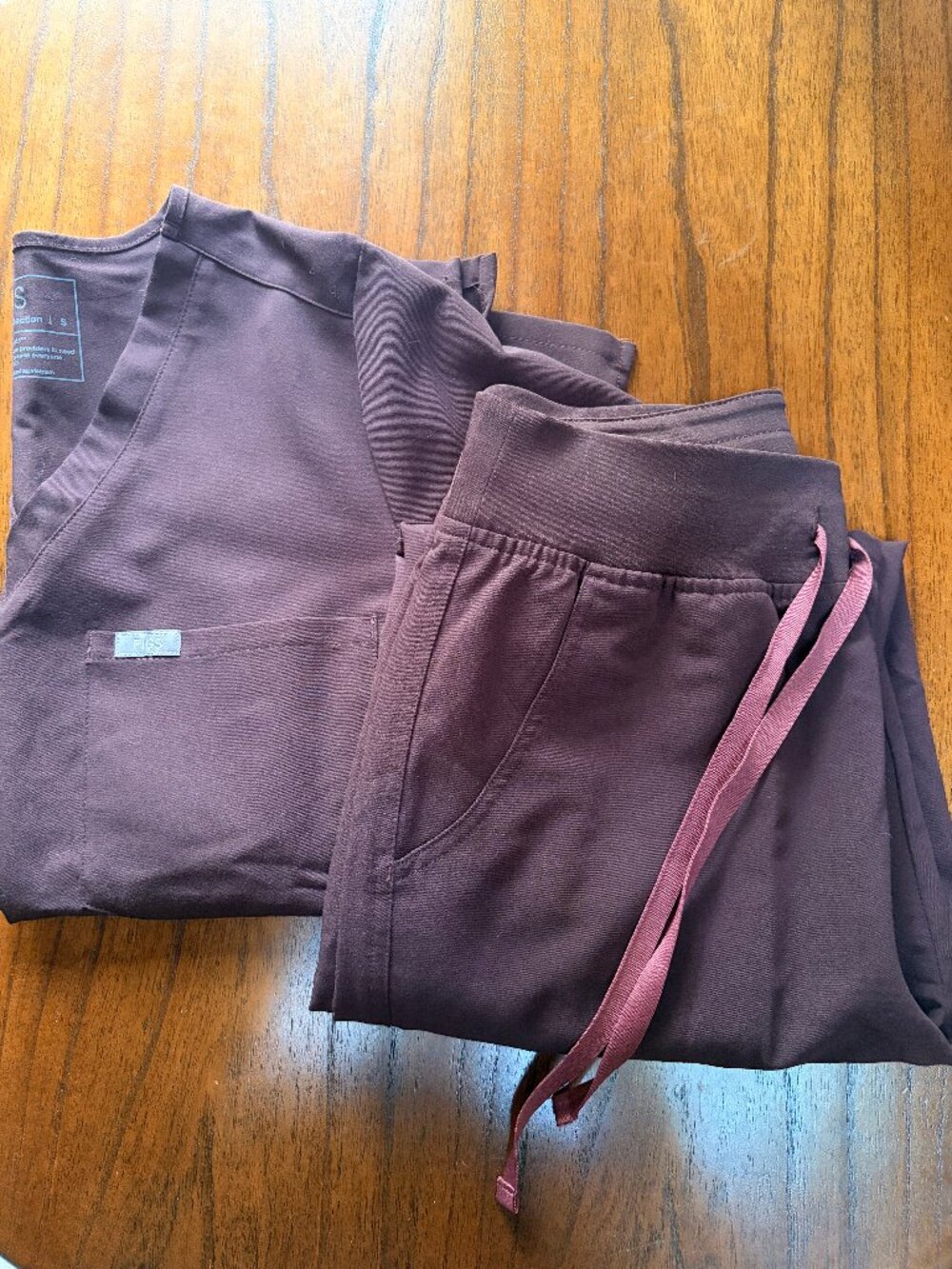 Figs Limited Edition Espresso Set: Yola Bottoms (S) + Catarina Top (S)